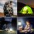 LETMY LED Torch USB Rechargeable, Multi-Function Camping Light with 3000mAh Power Bank and 18650 Batteries, 6 Modes Waterproof Outdoor Lantern Searchlight for Emergency Camping Hiking Fishing